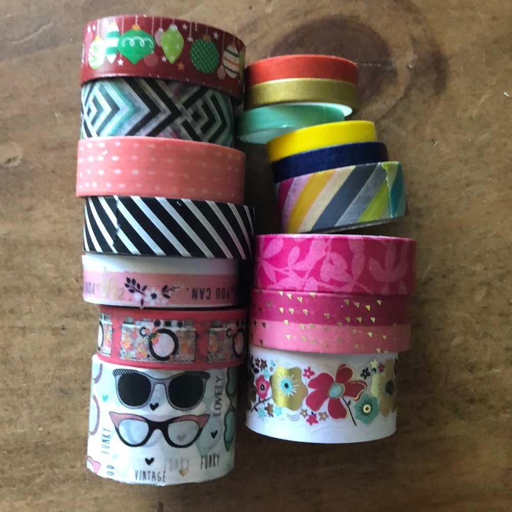 16 Rolls of Washi Tape